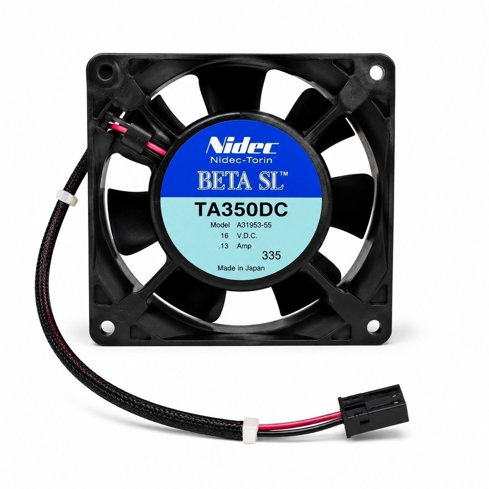 Nidec TA350DC A31953-55 16V DC Cooling Fan New NOS 92mm 3Pin OEM Server